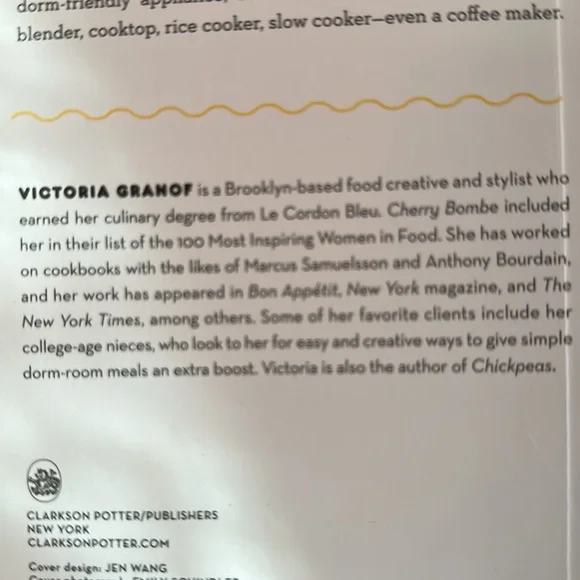 The Ultimate College Cookbook- Victoria Granof easy flavor forward Recipes - Picture 13 of 13